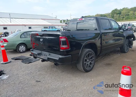 2019 Ram 1500 Laramie 4X4 5'7 Box from USA, damaged, VIN 1C6SRFJT1KN748926